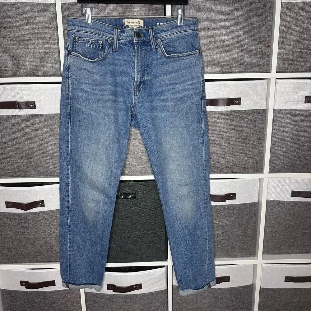 Madewell Relaxed Taper Jeans Size 30